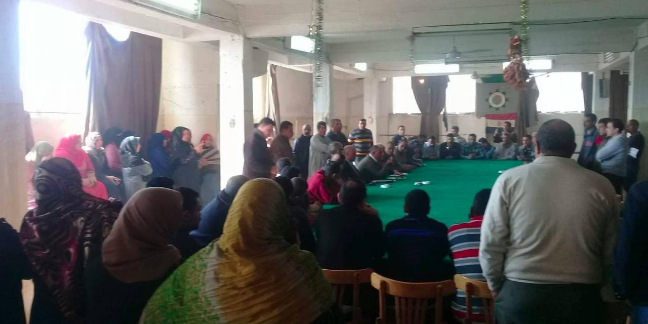 إضراب عمال وبريات سمنود - صورة أرشيفية